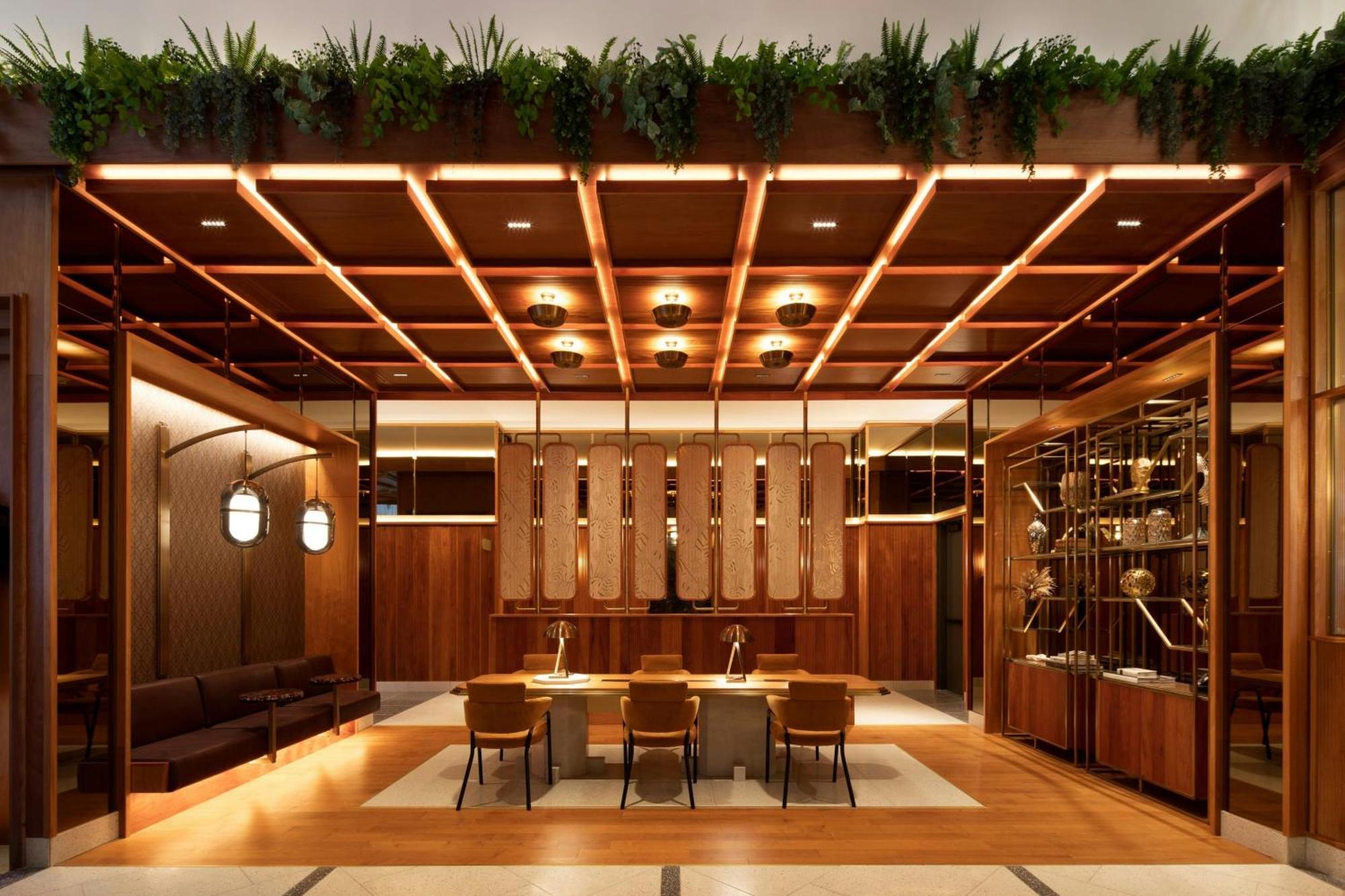 Honeyrose Hotel, Montreal, A Tribute Portfolio Hotel Kültér fotó The interior of the lounge